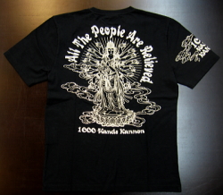 千手観音!和柄半袖Tシャツ!
